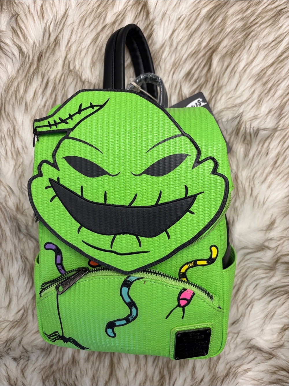 Green Novelty Monster Mini Backpack